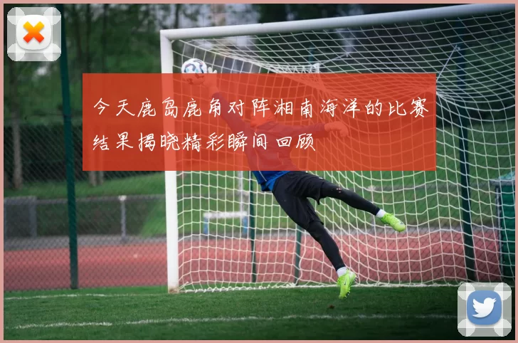 今天鹿岛鹿角对阵湘南海洋的比赛结果揭晓精彩瞬间回顾