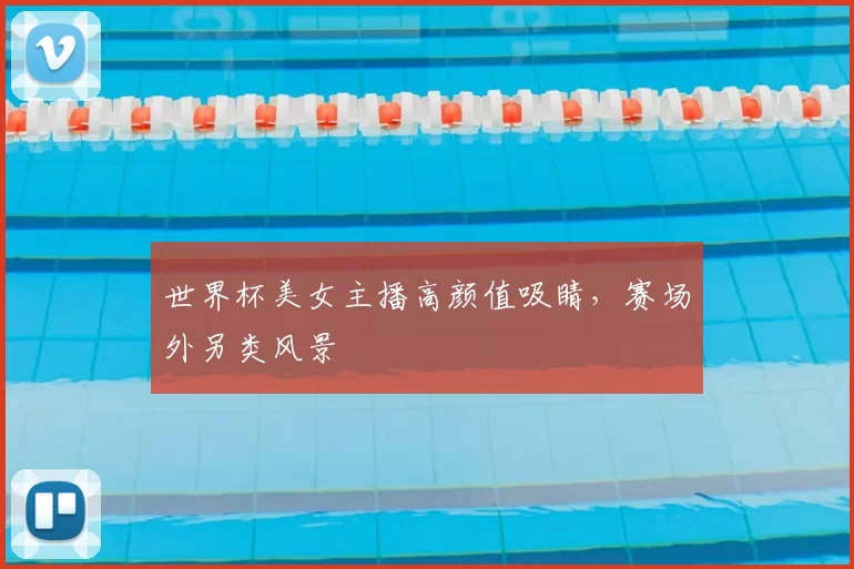 世界杯美女主播高颜值吸睛,赛场外另类风景