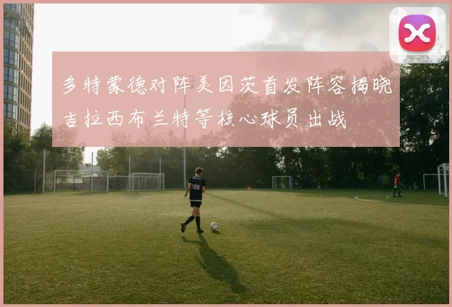 多特蒙德对阵美因茨首发阵容揭晓吉拉西布兰特等核心球员出战