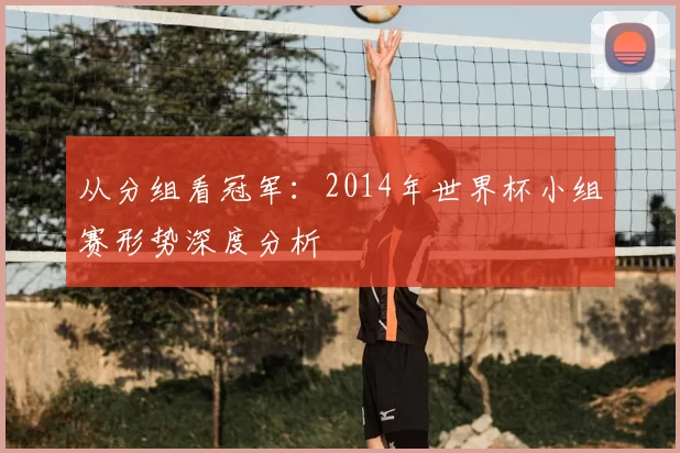 从分组看冠军:2014年世界杯小组赛形势深度分析