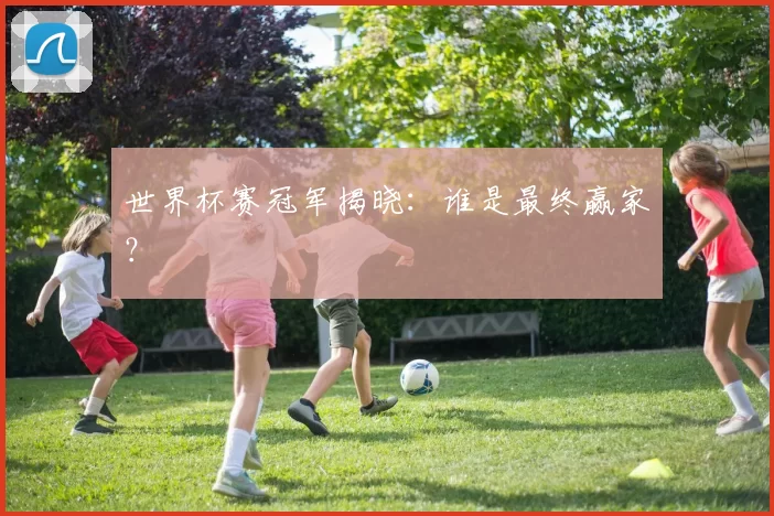 世界杯赛冠军揭晓:谁是最终赢家?