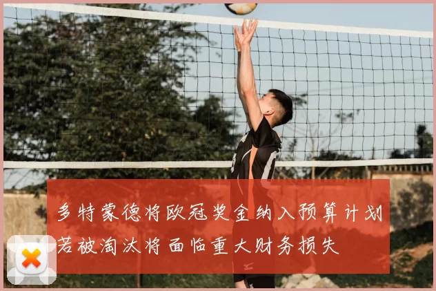 多特蒙德将欧冠奖金纳入预算计划若被淘汰将面临重大财务损失